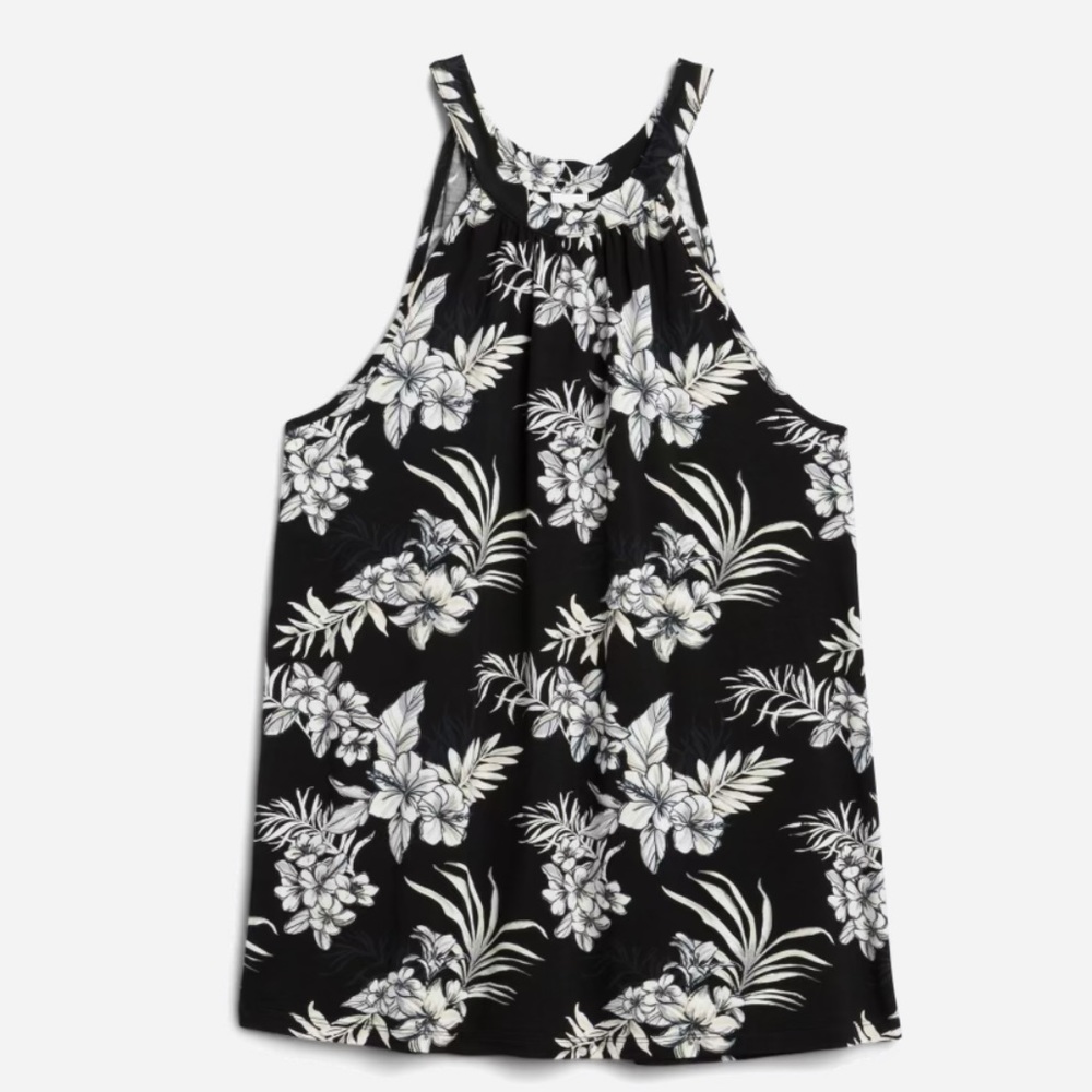 MARKET & SPRUCE

Lana Printed Halter Knit Top
M | Black